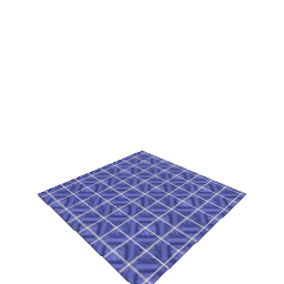 5x5 Ceramic Painted Tiles Opale Blue