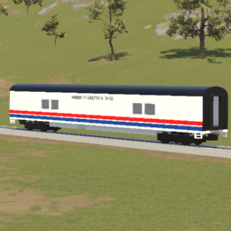Southern Pacific 85' Coach - American Freedom Train - Baggage