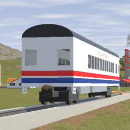 Southern Pacific 85' Coach - American Freedom Train - Observation
