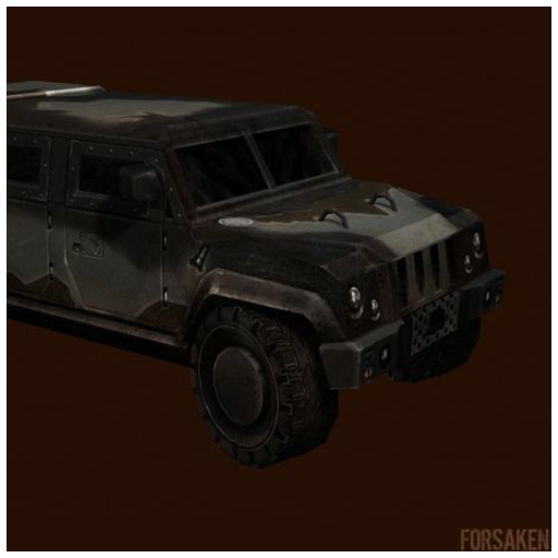 Forsaken - Governor Jeep Model