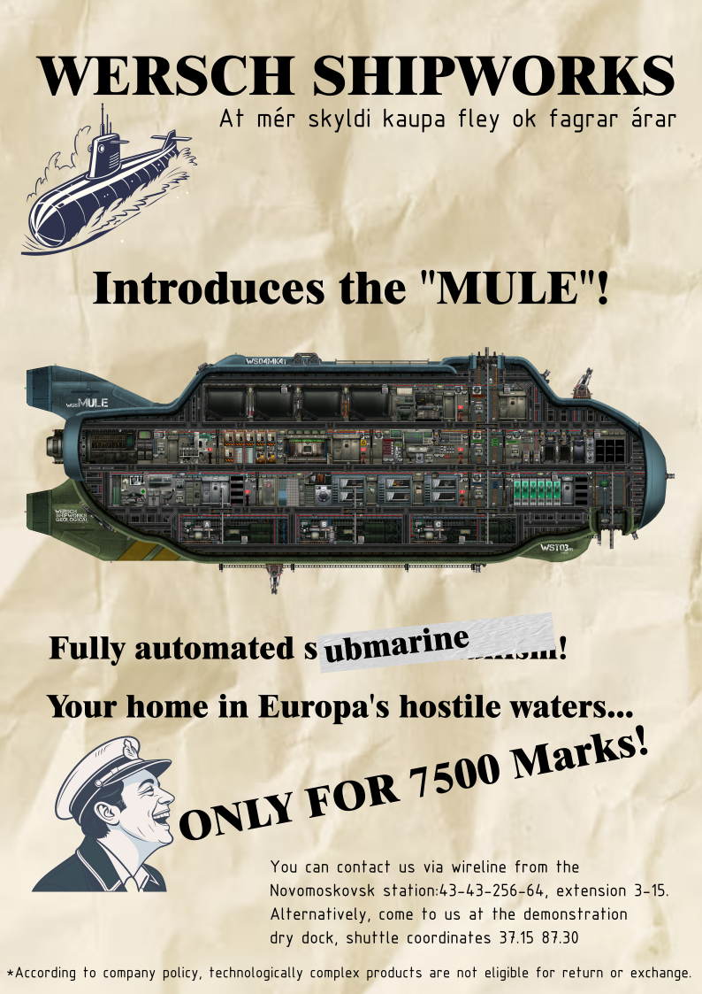 WGS Mule – Barotrauma Mod