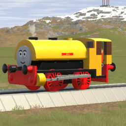 Bill the Tank Engine Twin - Red Wheels