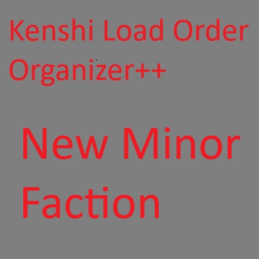 [5.2] MOD ORGANIZER: New Minor Faction