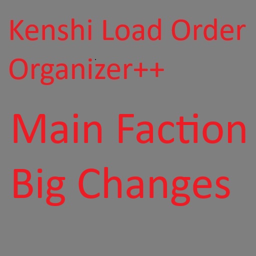[8.2.5] MOD ORGANIZER: Main Faction Big Changes
