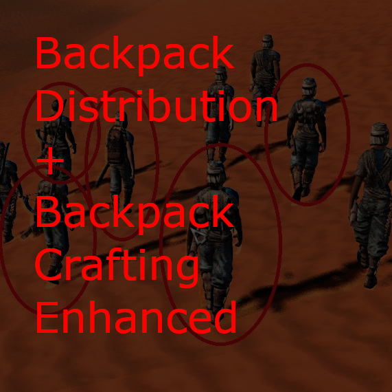 Backpack Distribution + Backpack Crafting Enhanced