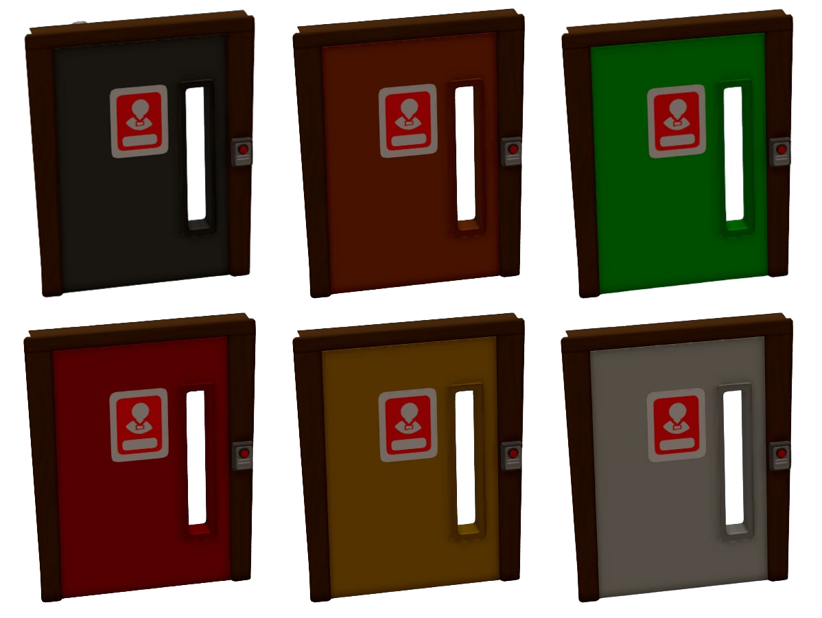 Staff Doors