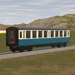 British Railways MK2 Carriage (BR Blue)