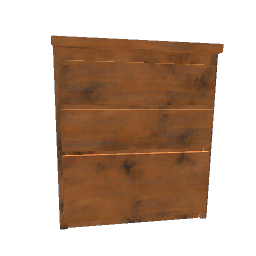 Bedside Table Moldy Beechwood