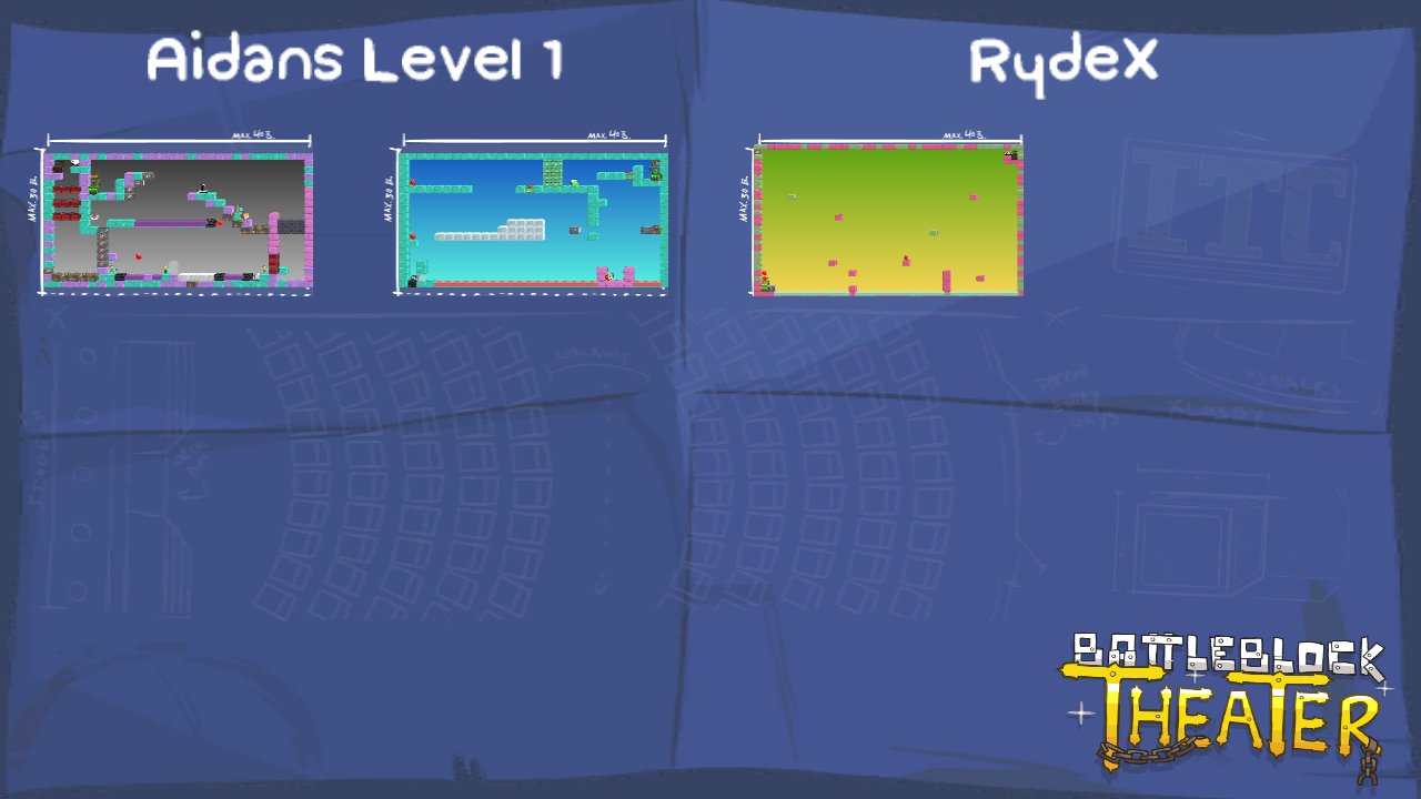 My First BattleBlock Level Playlist