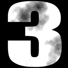 Number 3 Decal