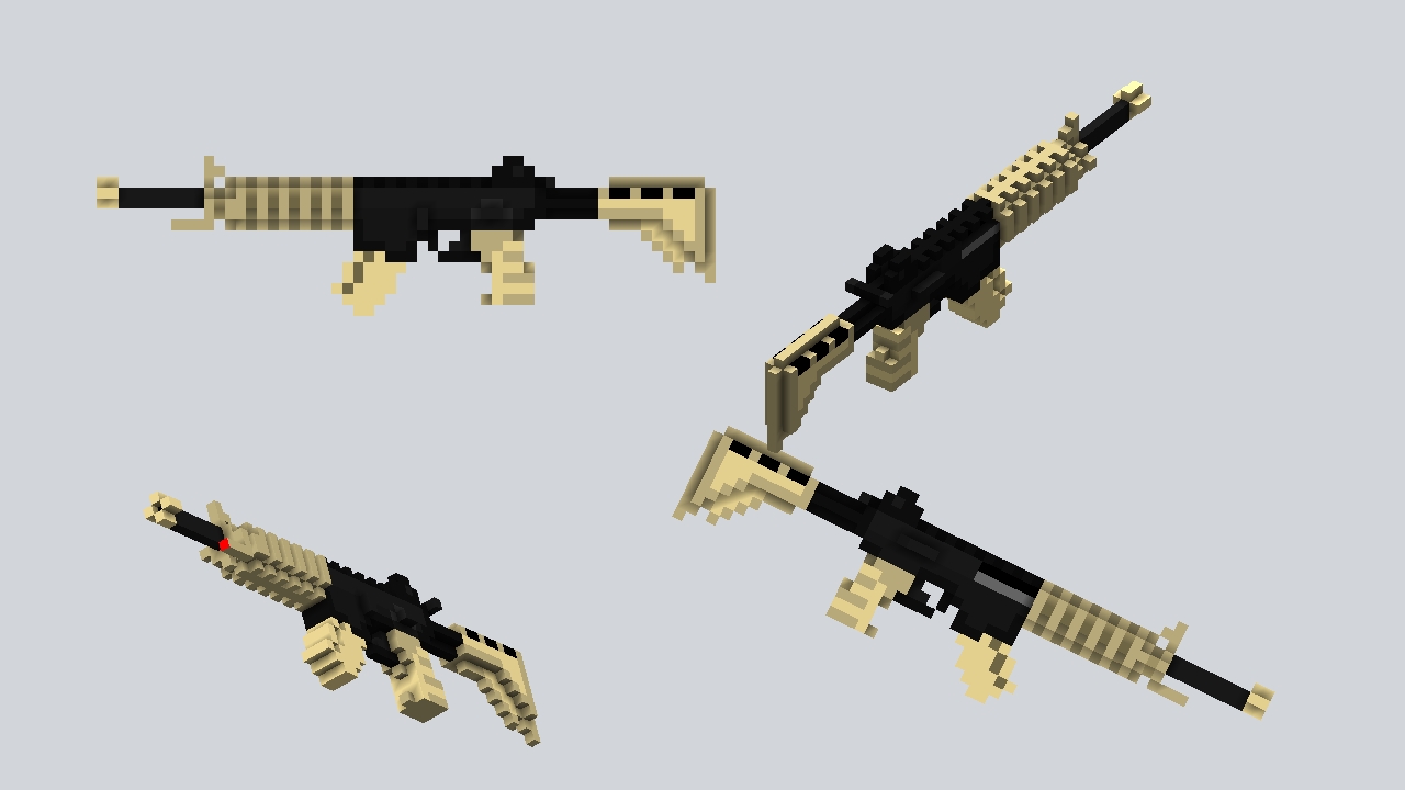 M4A1 Rifle - Desert Camo