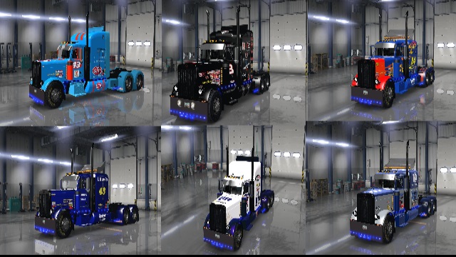 Nascar Skin Pack for 379