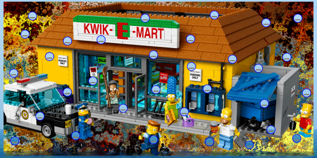 Mole Shoppa - Lego Kwik-E-Mart preview