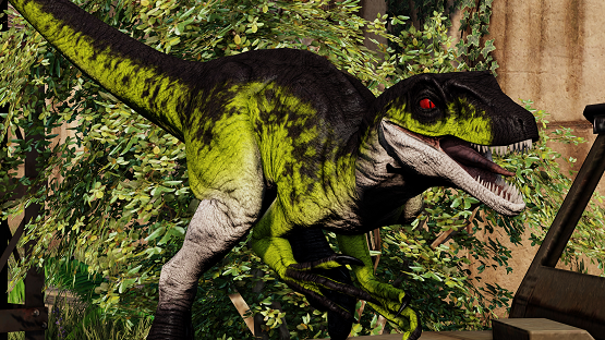 Green Chaos Raptor