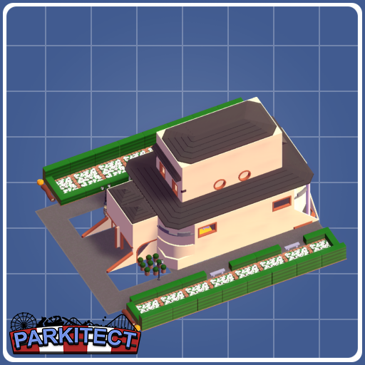 Rest point with Shops & Garden