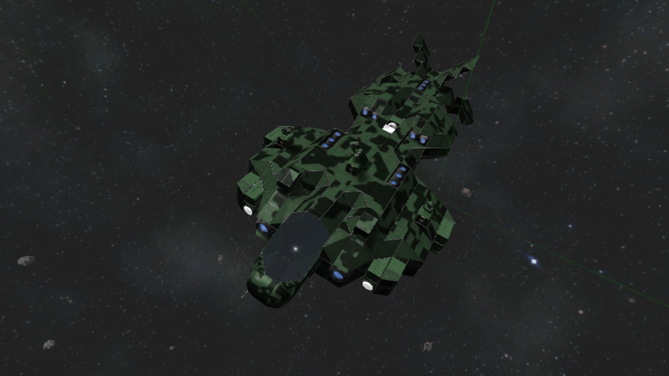 Heavy exploration dropship