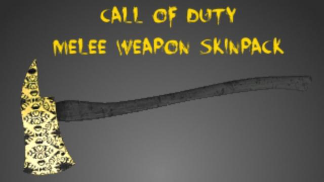 (CoD) Royalty melee skinpack preview