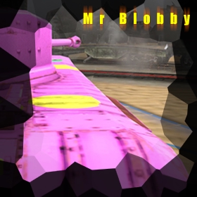 Mr Blobby Summer Skin for UK Heavy Vehicles