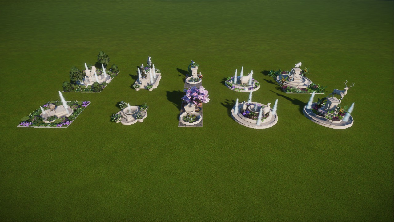 Classic fountain pack - 1 (Basic version)