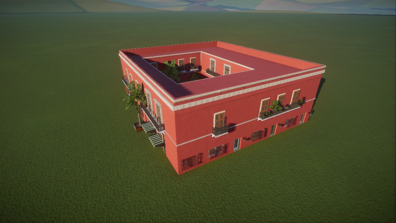 Colonial building 2 in 1 (Basic version)
