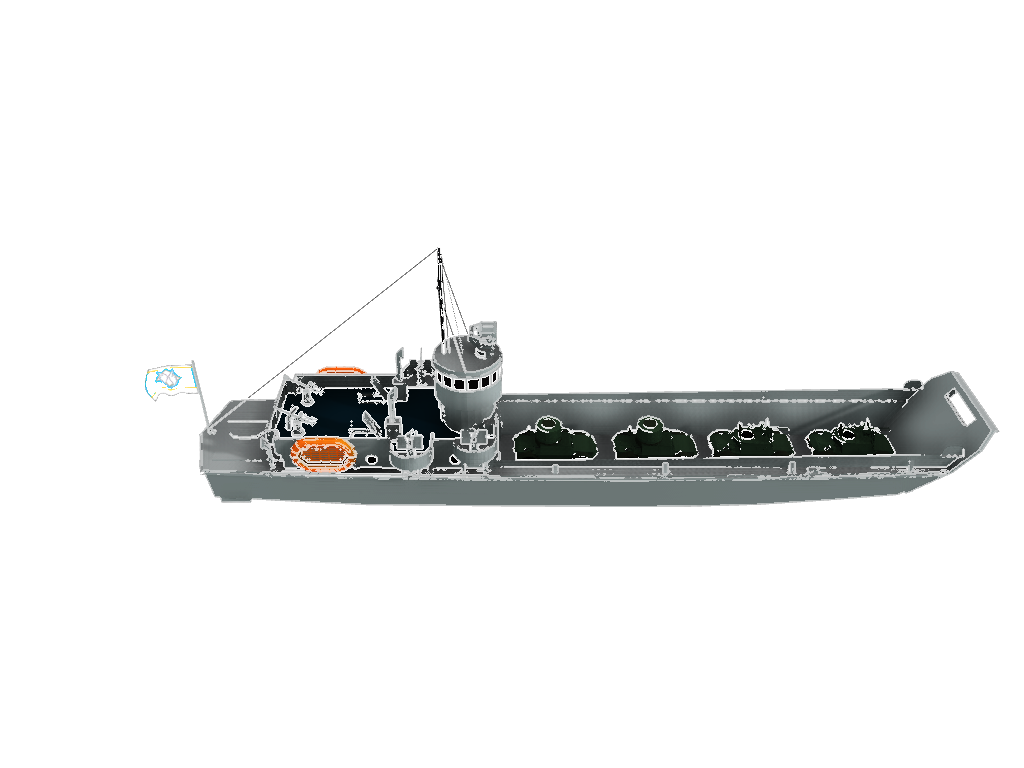 赫露埃斯塔 LCM MAX 车辆登陆艇  装甲车