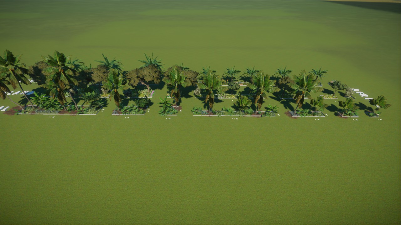 Bed flower pack - Africa (DLC needed)