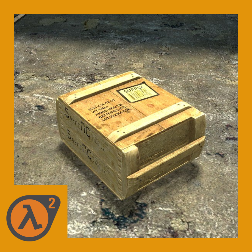 Half Life: Alyx Supply Crate Replacement