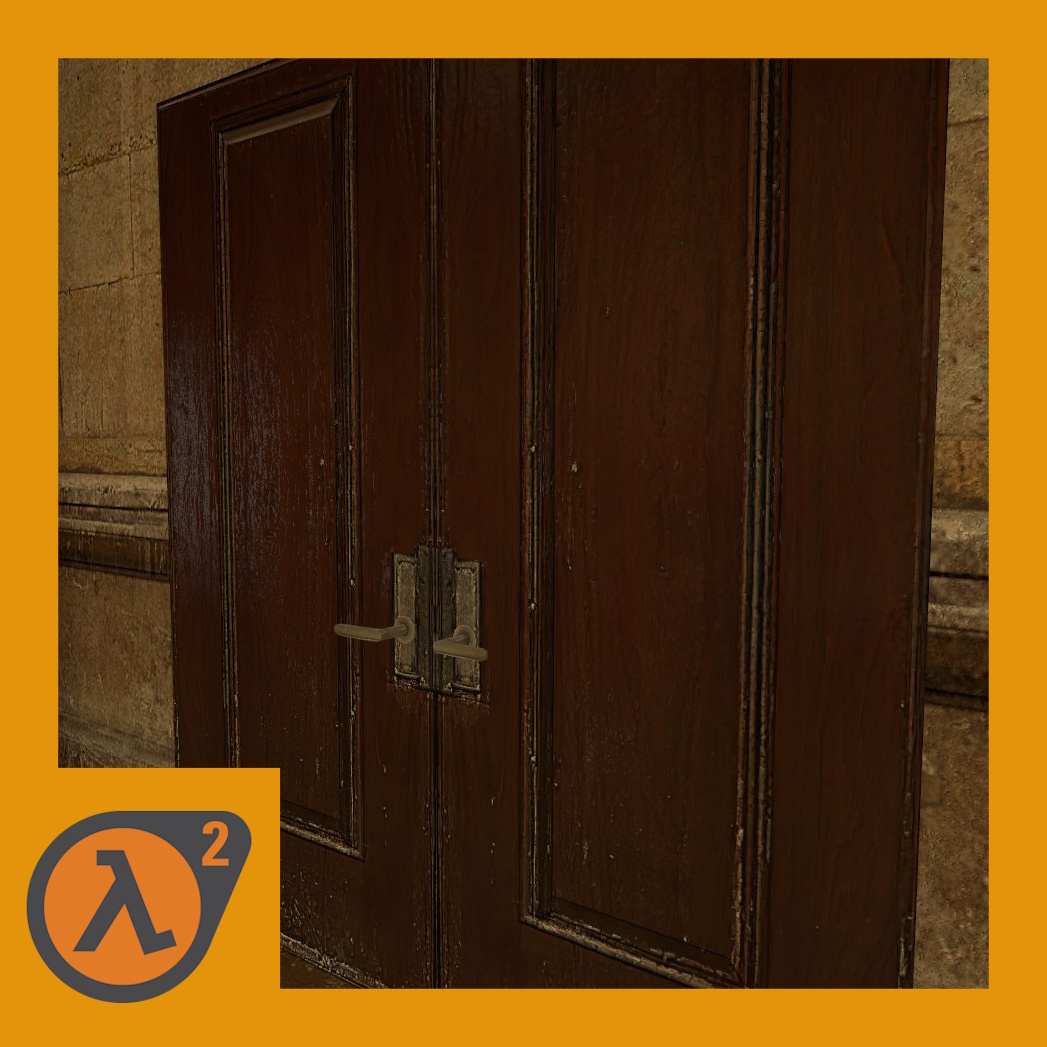 Enhanced 4K Upscaled Doors