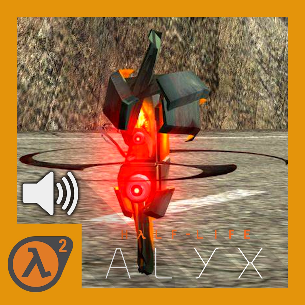 Half Life: Alyx Manhack Sound Replacement