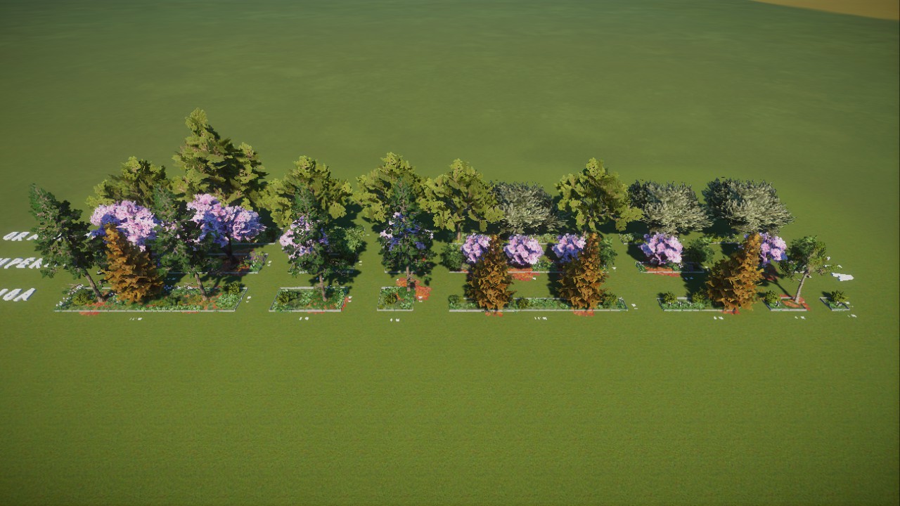 Bed flower pack - Asia 1/2 (DLC needed)