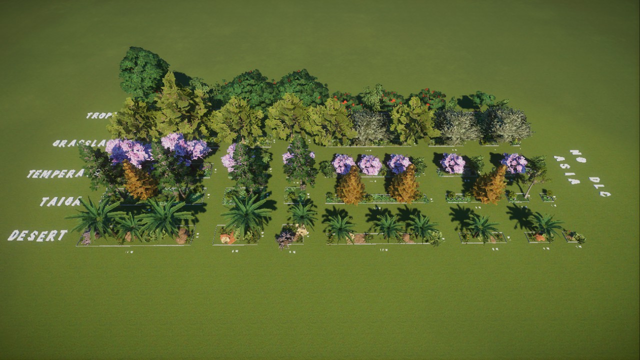 Bed flower Asia (Basic version)