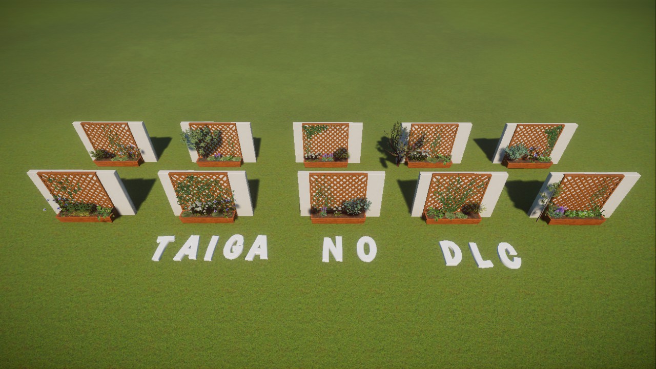Plant holder pack - Taiga (Basic version)