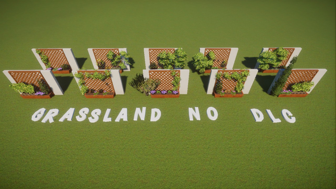 Plant holder pack - grassland (Basic version)