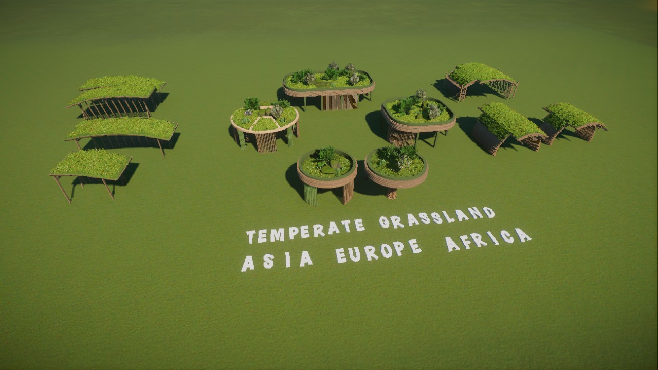 Conservation shelter pack - Europe / Asia / Africa - Temperate / Grassland