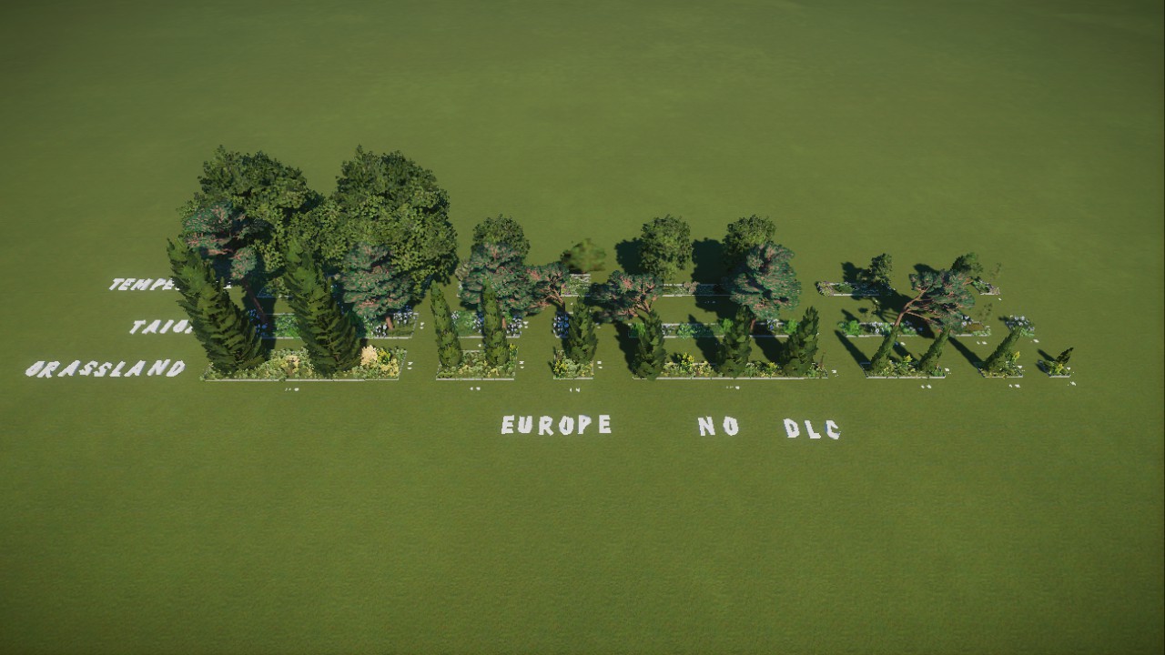 Bed flower pack - Europe (Basic version)