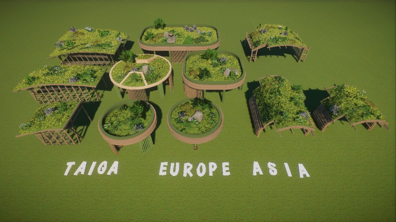 Conservation shelter pack - Europe/ Asia - Taiga