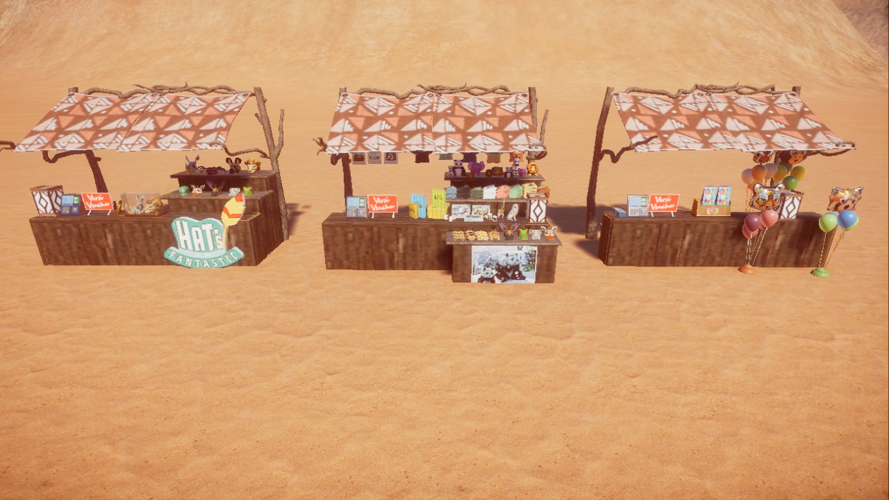 African stall - gift shops