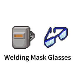 Welding Mask/Gas Mask Glasses