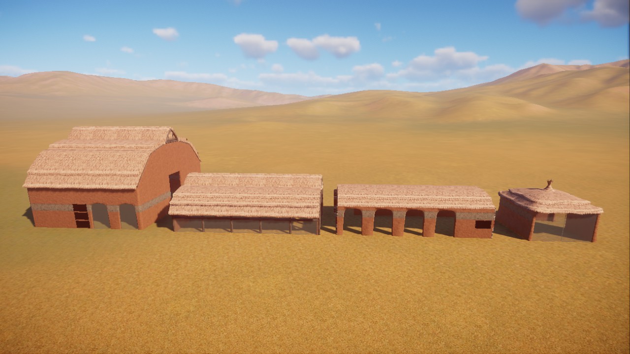 African shelter pack