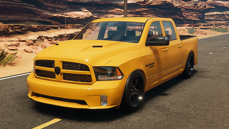 Ram 1500 Yellow Sport SRT - Config