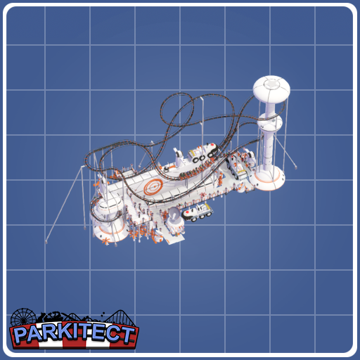 White Moon Coaster