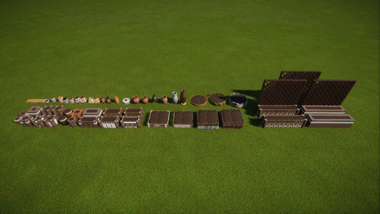 African containers pack