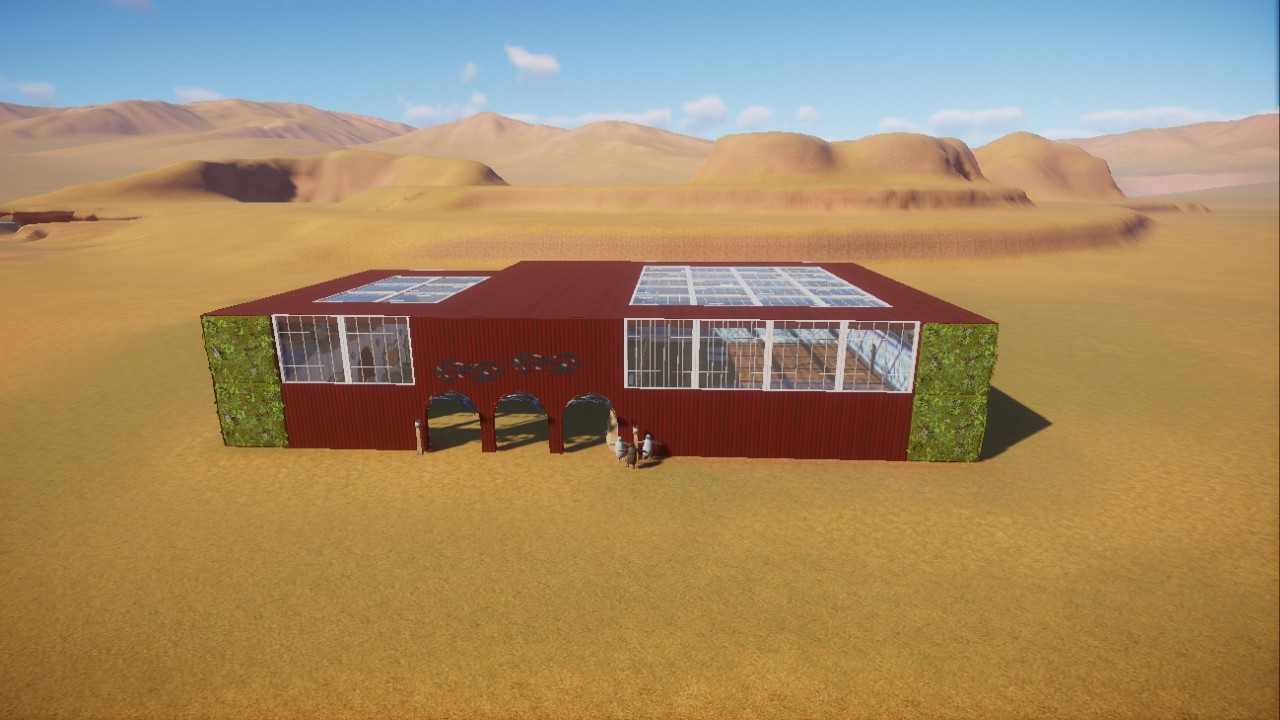 Aquatic 2 in 1 building (DLC needed)