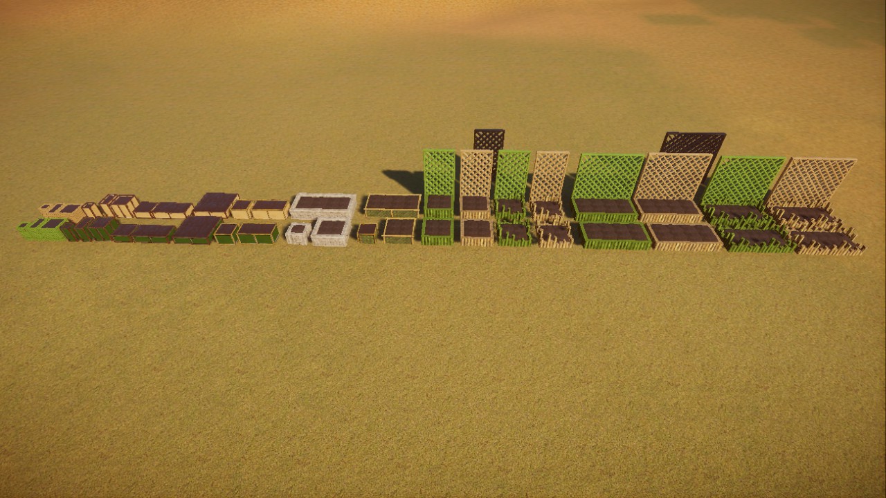 South american containers pack