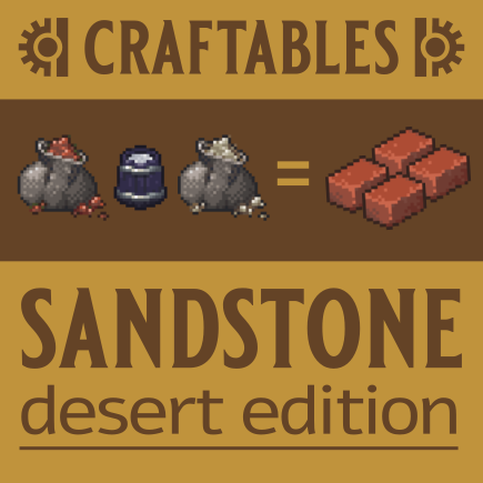 Craftables - Sandstone (Desert Edition)
