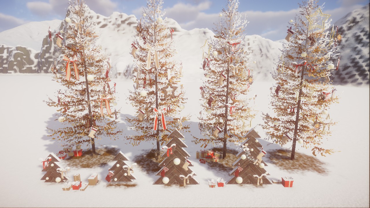Arctic christmas tree