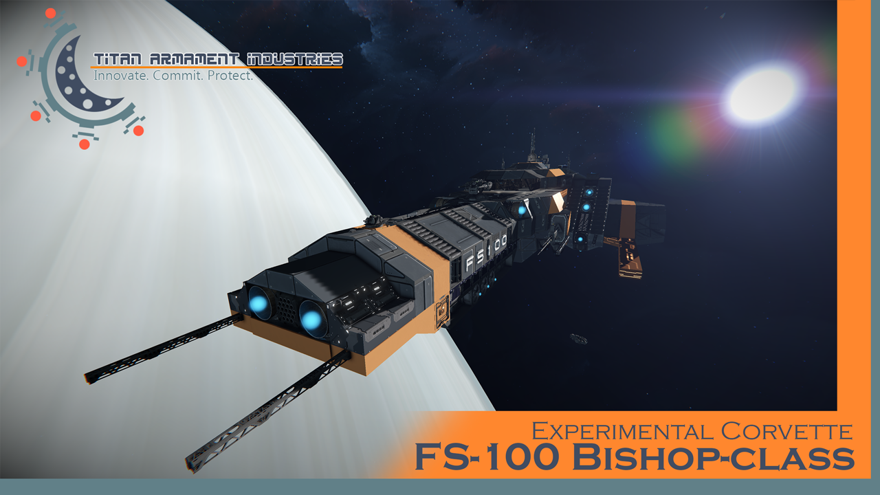 FS-100 Bishop-class Corvette (Vanilla + DLC) preview