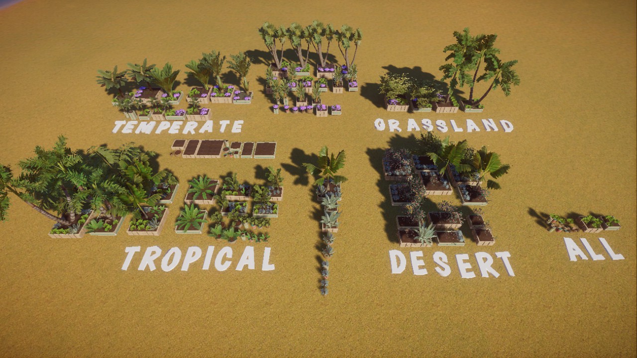 Potted plant pack - Oceania