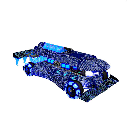 Iced Out Neon Blue
