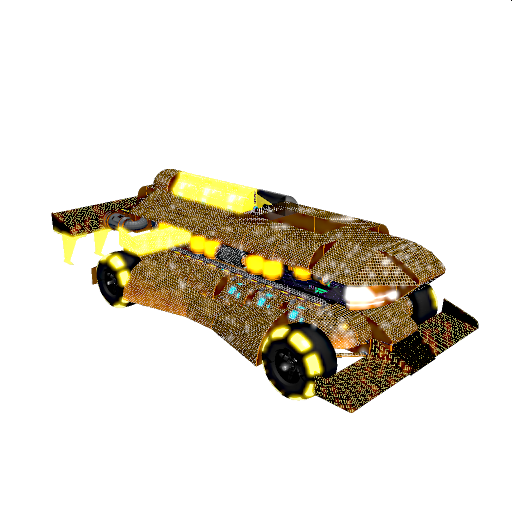 Iced Out Neon Gold